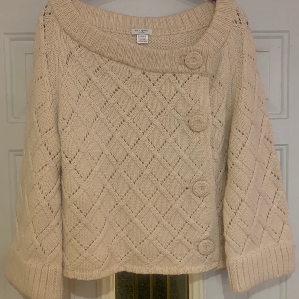 Kate Spade wool cardigan sweater